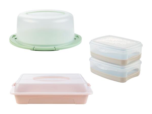 Boîtes fraîcheur repas/boîte rectangulaire fraîcheur/cloche à gâteau fraîcheur