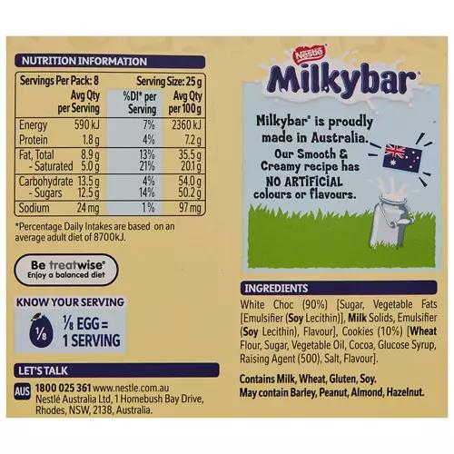 Milkybar Cookie Chunks Loaded Eggs 200g