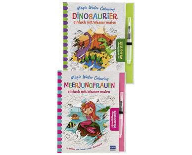 WASSERMAL-/ KRATZBUCH FÜR KINDER