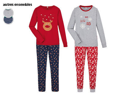 BLUE MOTION 
 PYJAMA DE NOËL POUR FEMMES