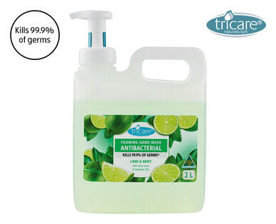 Tricare Antibacterial Foaming Hand Wash 2L