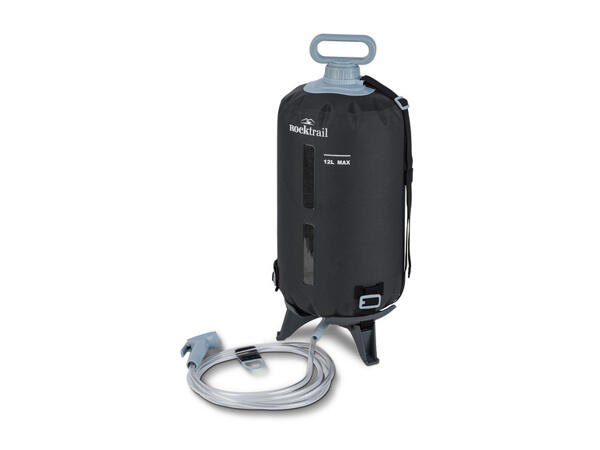 Rocktrail Solární sprcha s pumpou, 12 l