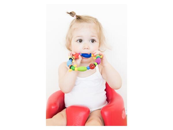Playful teething ring