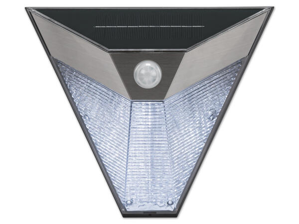 LED-Solar-Wandleuchte