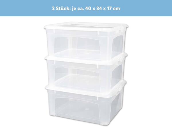 Klarsichtboxen-Set