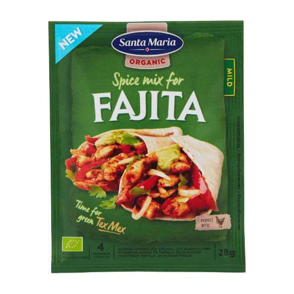 Økologisk fajita mix