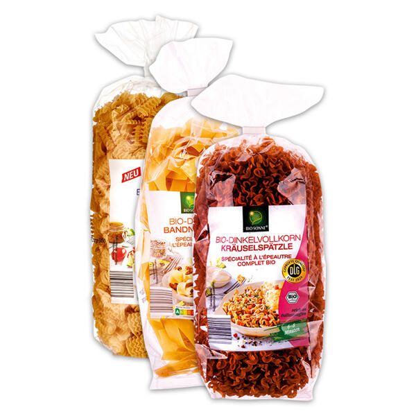 Bio-Dinkelnudeln