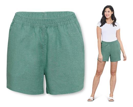 Serra Ladies Linen Shorts
