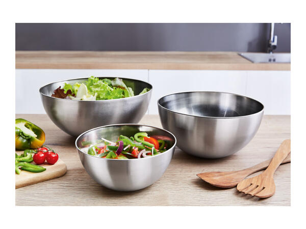 Ernesto Stainless Steel Bowl Set