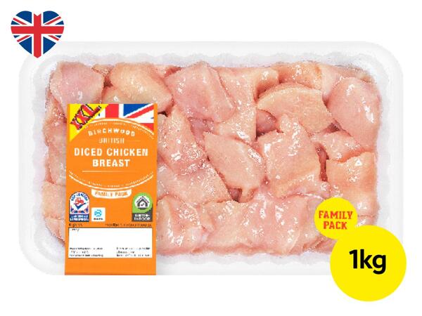 Birchwood British Diced Chicken Breast