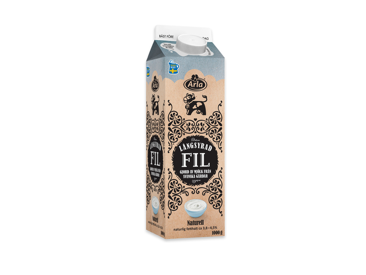 Långsyrad fil naturell