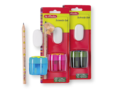 HERLITZ Bleistift-Starter-Set, 3-teilig