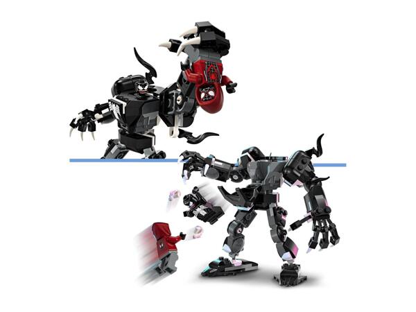 LEGO(R) Marvel Venom Mech Armour vs. Miles Morales Play Set