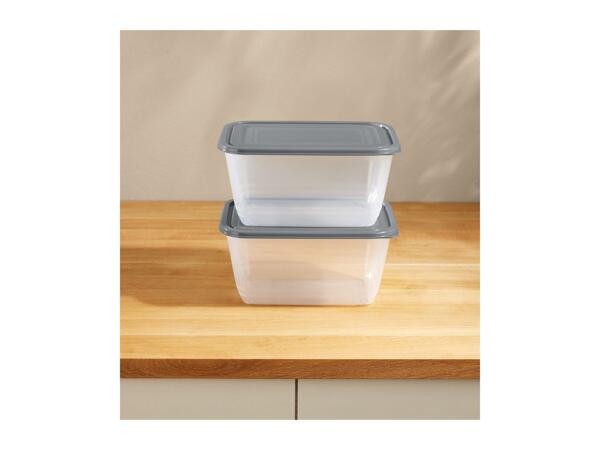 Livarno Home Food Storage Containers - Set of 2