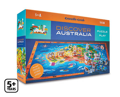 Discover The World or Australia Animal Puzzles