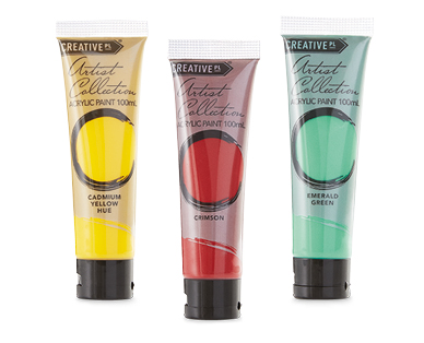 Artist Acrylic Paint Tubes 100ml