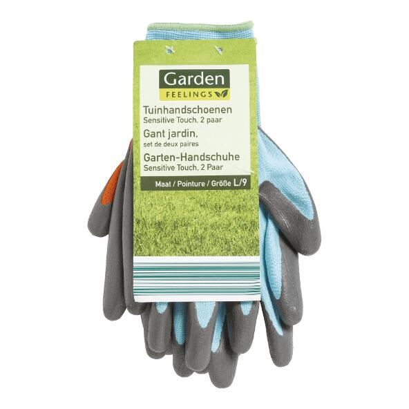 Gants de jardinage, 2 paires