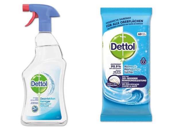 Dettol Allzweckreiniger/ Reinigungstücher
