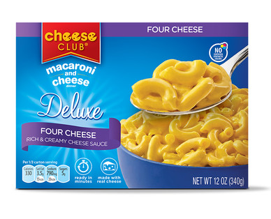 Cheese Club Deluxe Macaroni and Cheese Dinner