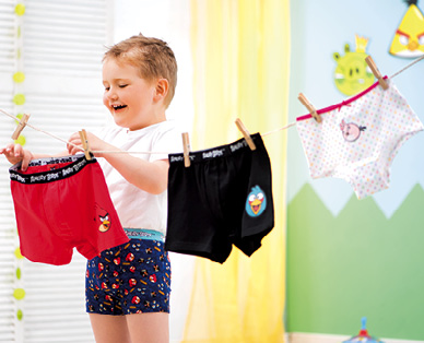 Biancheria intima per bambini ANGRY BIRDS