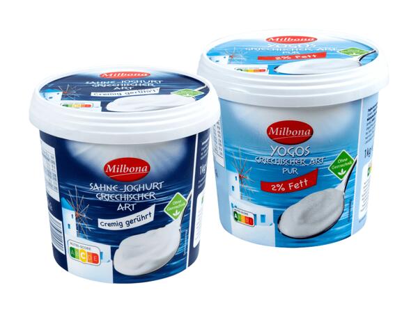 Joghurt nach griechischer Art