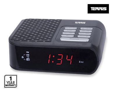 AM/FM CLOCK RADIO