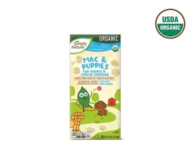 Simply Nature Organic Mac & Puppies