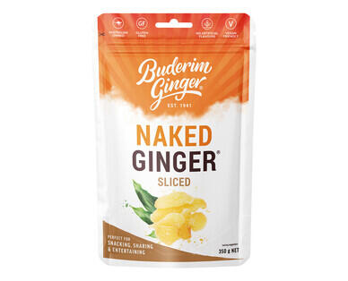 Buderim Naked Ginger Slices 350g