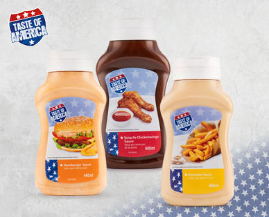 TASTE OF AMERICA Burger-Sauce