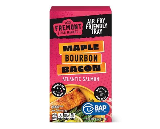 Fremont Fish Market Air Fryer Salmon Maple Bourbon Bacon or Brown Sugar