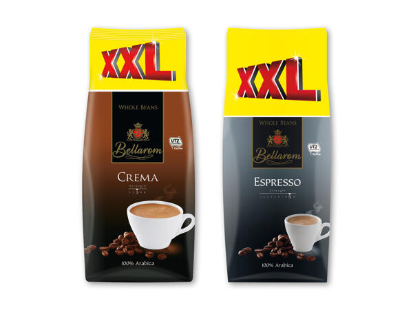 Café crema eller espresso hele bønner