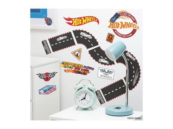 Hot Wheels Glow-in-The-Dark Wall Decals