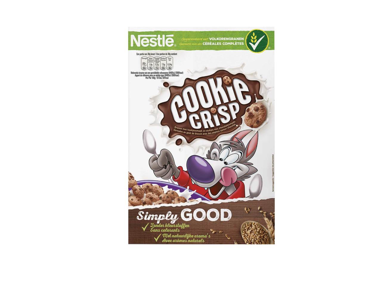Ontbijtgranen cookie crisp