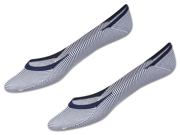 Damen Füßlinge, 2 Paar