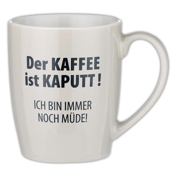 Tasse mit Spruch
