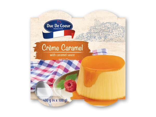 DUC DE COEUR Creme caramel eller brulé