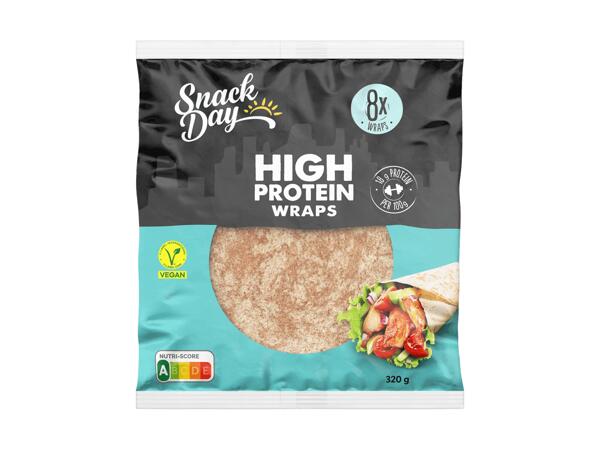 Wraps ad alto contenuto proteico