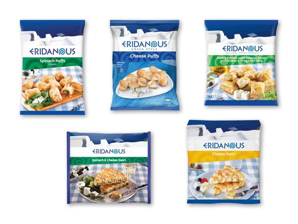 Ostesnegl, oste- og/​eller spinatlommer