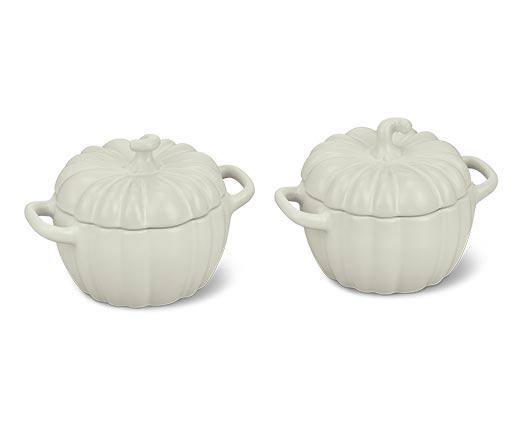 Crofton 2pk. Mini Pumpkin Casserole Dishes
