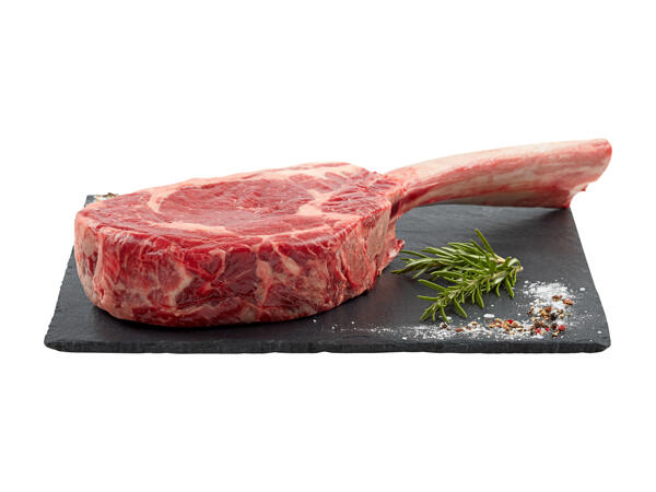 Bistecca Tomahawk dry aged irlandese