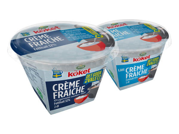 Arla Köket Crème Fraiche/Arla Köket Lätt Crème Fraiche
