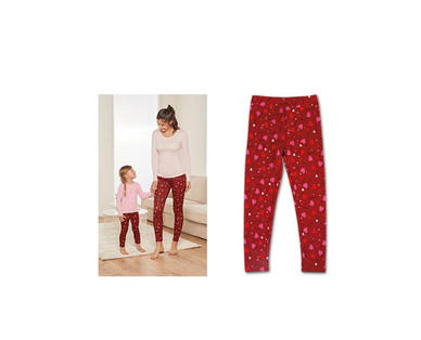 Lily & Dan Girls' Fleece-Lined Leggings