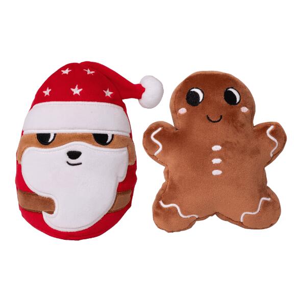 TOYLINO(R) 				Weihnachtsplüschfigur, 2 St.