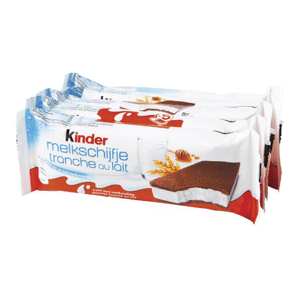 KINDER(R) 				Tranche au lait, 5 pcs