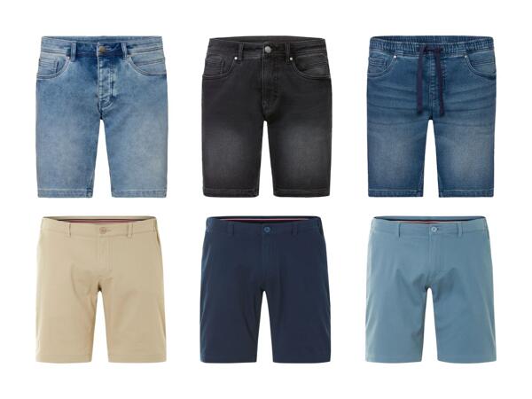 Bermuda/​pantaloncini in jeans di felpa