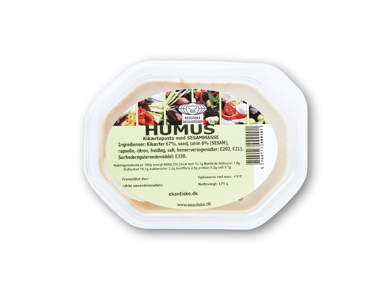 EKSOTISKE DELIKATESSER Hummus