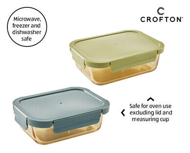 Amber Glass Food Containers and Accessories