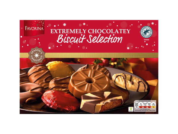 Favorina Chocolate Biscuit Selection