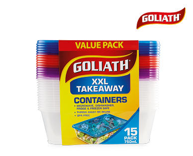 Takeaway Containers 15pk
