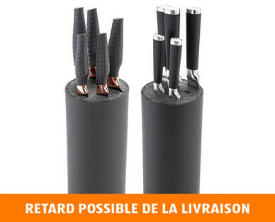 CROFTON(R) 
 BLOC À COUTEAUX, 6 PIÈCES